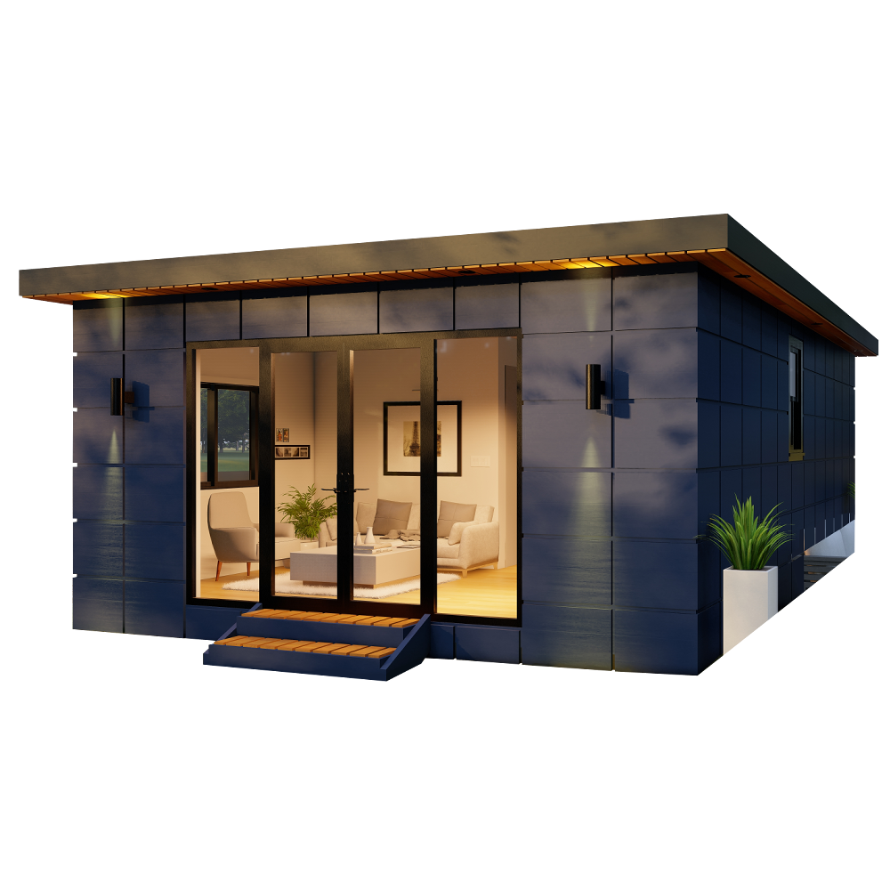 lotus mini prefab modular home