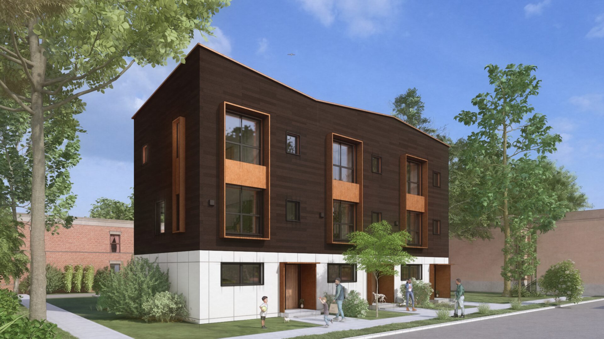 Indigo Brown Front View